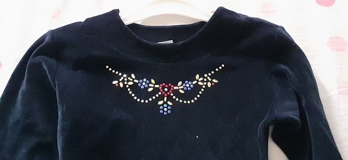 Vestito bimba anni - bimba, velluto