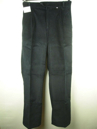 Pantaloni lunghi velluto blu - velluto,
