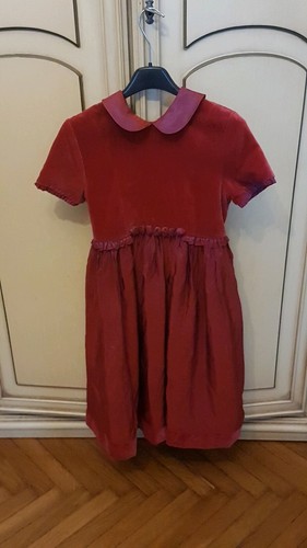 Abito bimba bordeaux rosso - abito,